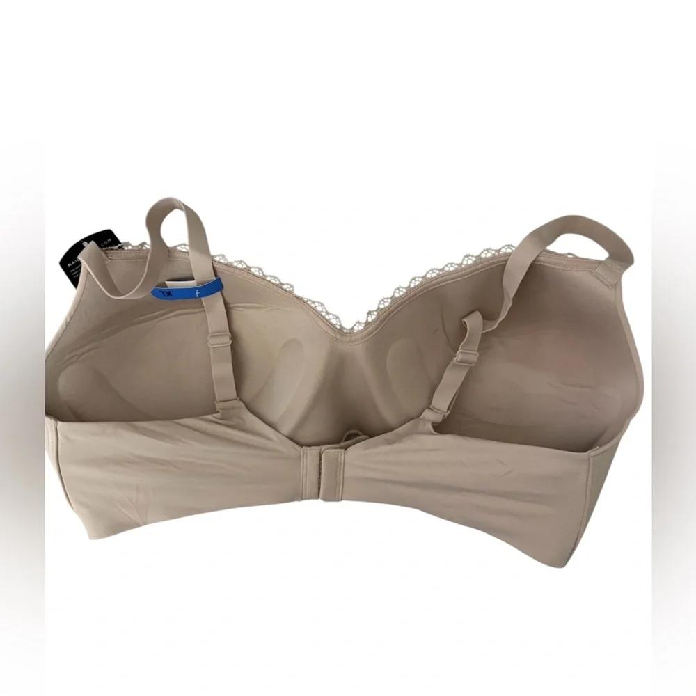 NWT Maidenform Beige Wire-free Bra XL - Picture 2 of 5